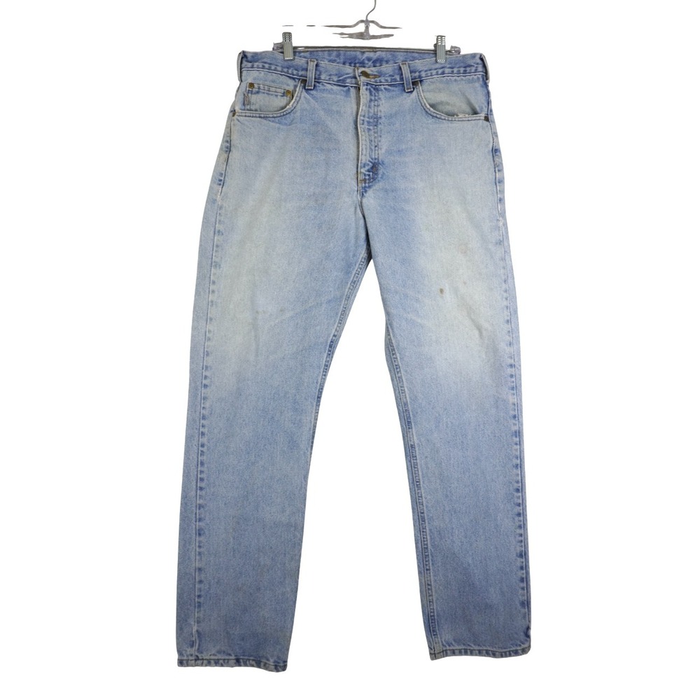 Carhartt Vintage B18-STW Men's Straight Jeans Traditional Fit 36x32 Stonewash